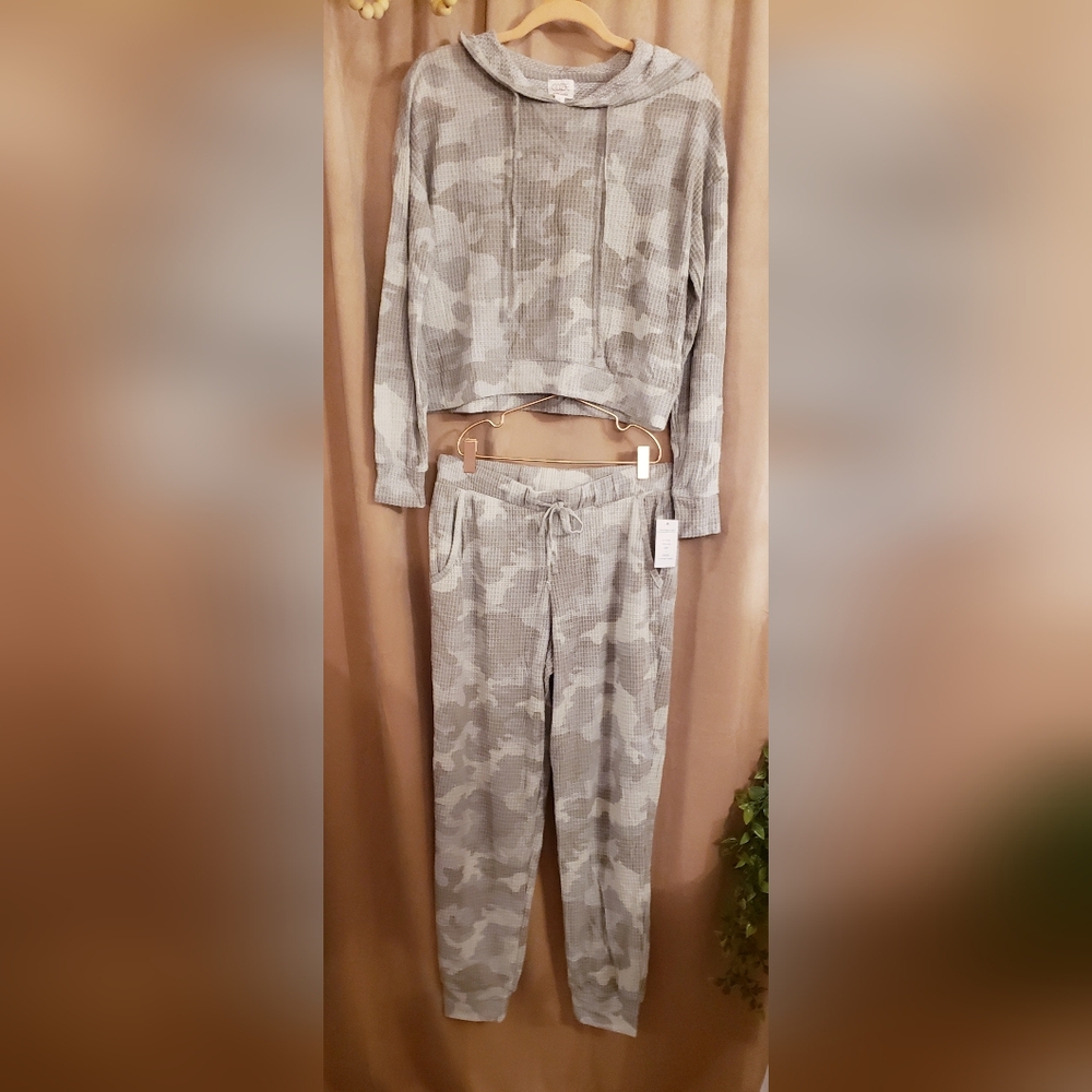 COZIE CAME THERMAL JOGGER SET